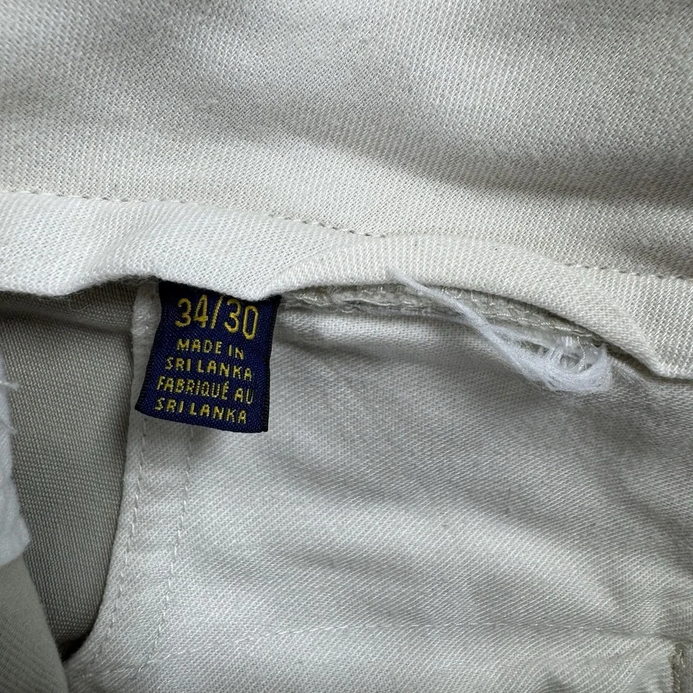 Polo Ralph Lauren Men's Chino Pants 34x30 Classic Fit Khaki Cotton
